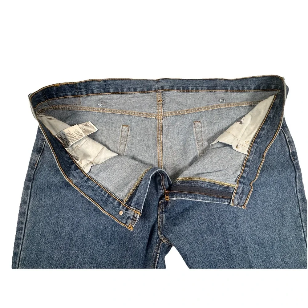 Levi Strauss 541 Athletic Fit Medium Wash Denim Jeans Men Size 54x30 EUC
